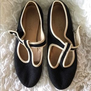 F-Troupe wool ballet flats